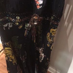Sue Wong beaded butterfly Dress